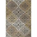 Art Carpet 8 X 10 Ft. Arabella Collection Tilework Woven Area Rug, Yellow 841864101030